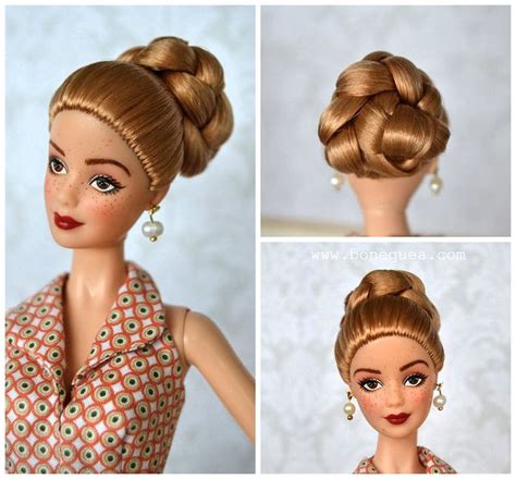 Cute Barbie Doll Hairstyles Easy