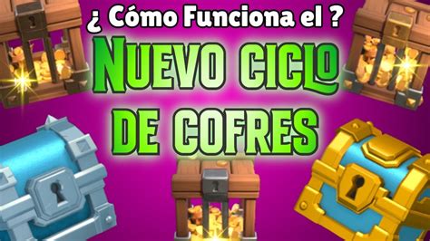 🌎 Como Funciona El Nuevo Ciclo De Cofres 🥇 Las Cajas De Oro Clash Royale Youtube