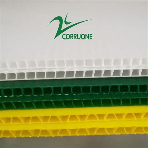 Corrosion Resistant Esd Corrugated Plastic Sheet For Carton Packaging