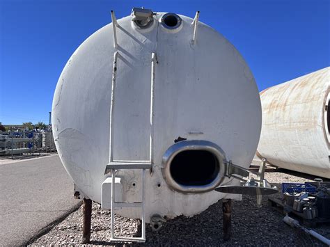 Refurbished 5000 GALLON STORAGE TANK For Sale At Dairy Engineering