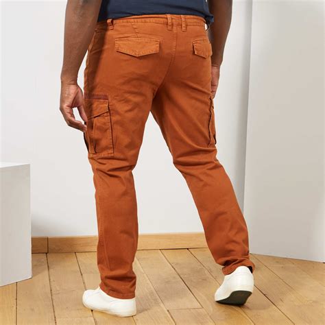 Pantalón tipo cargo Tallas grandes hombre AZUL Kiabi 25 00