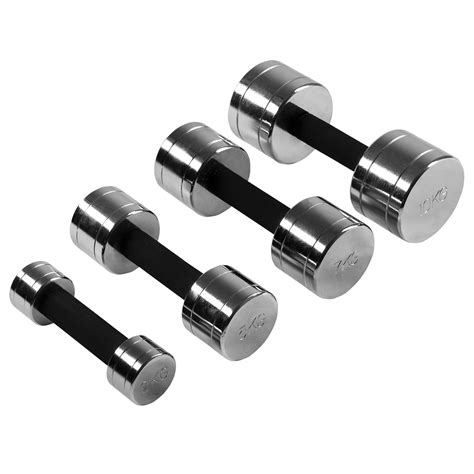 Chrome Dumbbells - Taurus Fitness