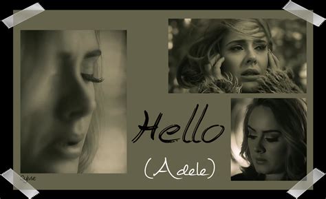 Adele Hello Adele Fan Art 38978853 Fanpop