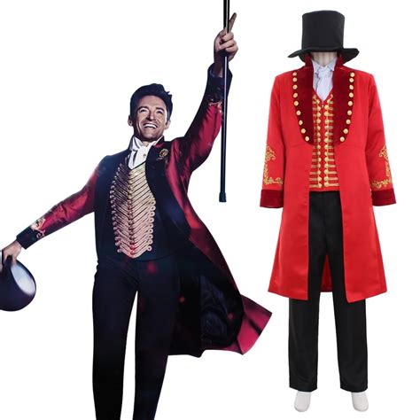 New The Greatest Showman Barnum Cosplay Costume Outfit Adult Men Full Set Uniform Halloween