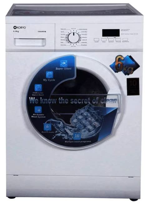 Compare Koryo Kg Front Loading Fully Automatic Washing Machine