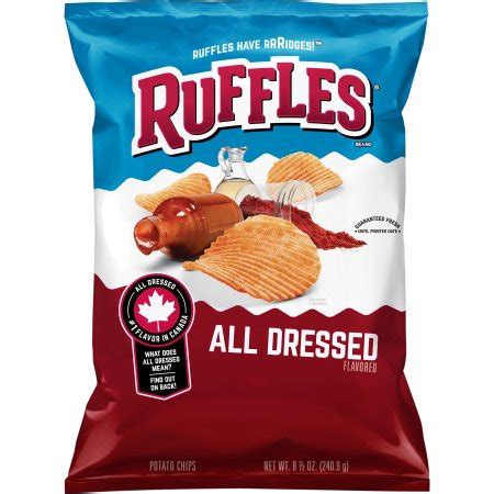 Ruffles® Potato Chips Classic Hot Wings Flavored Reviews 2019