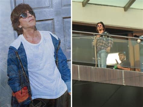 Shah Rukh Khan spotted at his gallery with a new hairstyle; fans feel ...