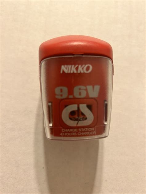 Nikko 96v Nicd Rechargeable Battery Compact 4 Hour Quick Charger Red Ebay