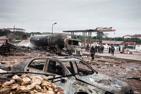 Gas Station Explosion In Ghana Kills At Least 7 And Injures Over 100