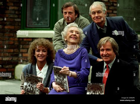 Coronation Street Book Launch Stock Photo - Alamy