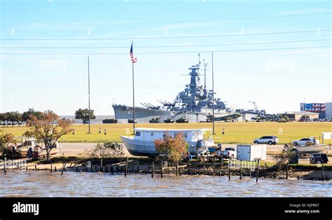 Mobile Alabama Usa November 19 2017 Uss Alabama Battleship