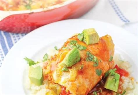 Lean And Green Chicken Enchilada Rollups Optavia Lean And Green Recipes