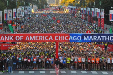 Chicago Marathon Runners Enjoy Picture Perfect Weather During 2016 Race - Downtown - Chicago ...