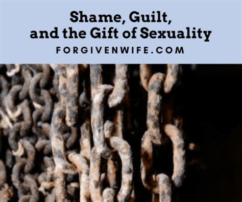 Shame Guilt And The T Of Sexuality The Forgiven Wife