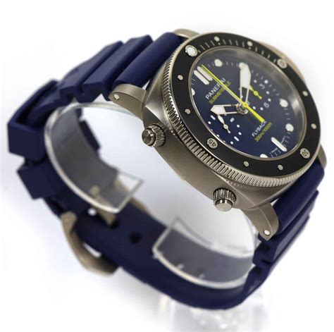 Panerai Submersible Chrono Flyback Mike Horn Edition PAM01291 47mm Blue