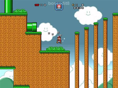 Super Mario Bros X Smbx Custom Level Untitled Grass Level Youtube