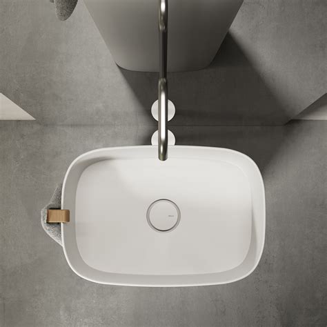 Rexa Design Fonte Lavabo Freestanding REXA DESIGN FINITURE Corian Deep