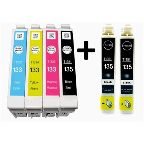 Kit Cartuchos Para Impressora Epson Stylus T Tx Tx Tx