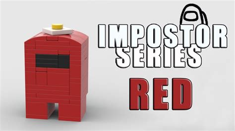 Red Impostor Series Full Tutorial On How To Make Lego Among Us