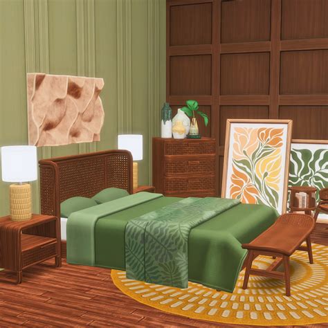 Bowed Bedroom Screenshots The Sims 4 Build Buy Curseforge