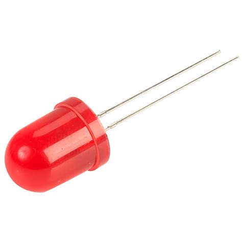 Pcs Mm Led Diffused Red Light Emitting Diode Electronic Components