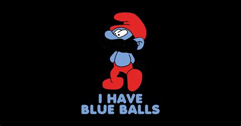 BLUE BALLS Sex Sticker TeePublic