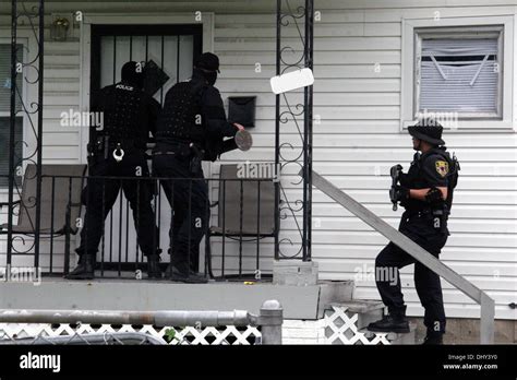 Detroit Police Narcotics Officers Narcs Force Entry To A House