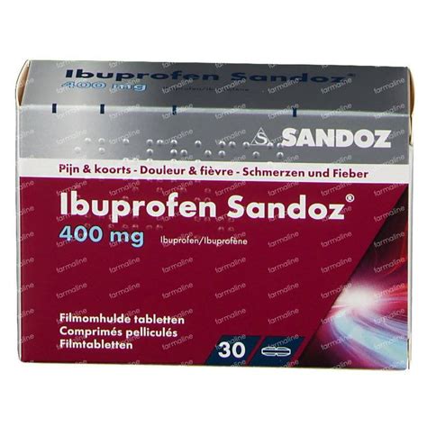 Ibuprofen Sandoz Mg Tabletten Hier Online Bestellen Farmaline Be