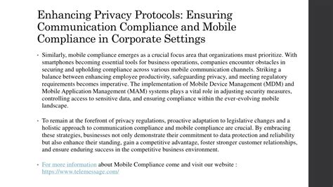 PPT Enhancing Privacy Protocols Ensuring Communication Compliance And