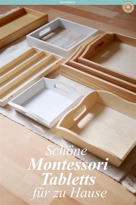 Wo Bekomme Ich Montessori Tabletts F R Zu Hause Montessori Blog