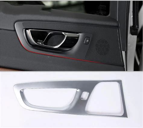 For Volvo Xc Matte Silver Abs Chrome Pcs Interior Car Side