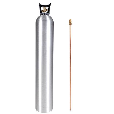 New Lb Aluminum Co Cylinder With Siphon Tube And Handle Gas