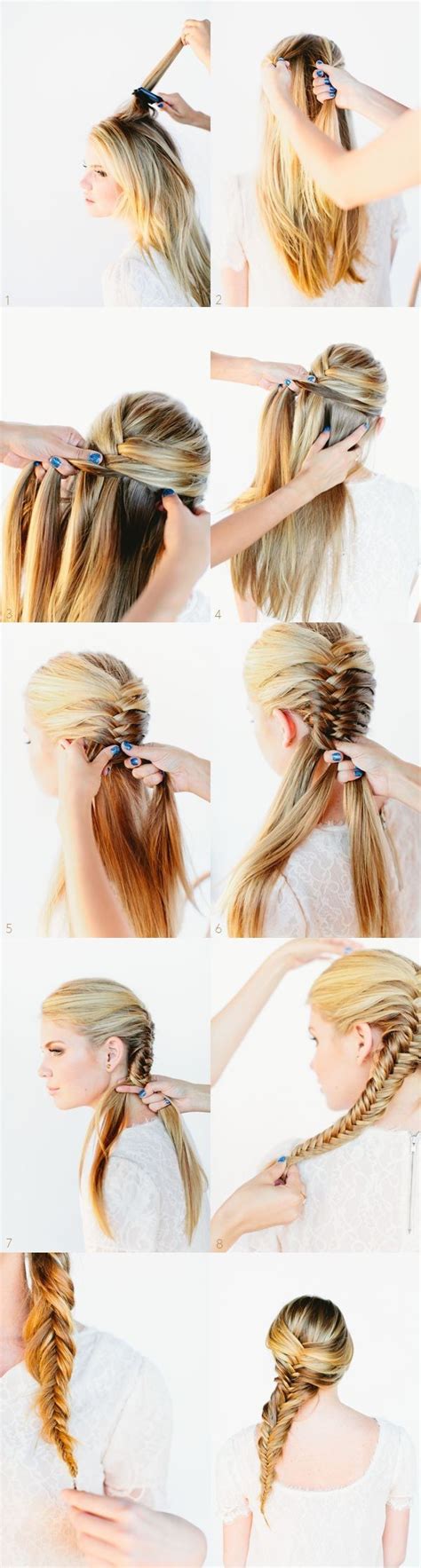 15 Step By Step Braided Hair Tutorials Fashionsy