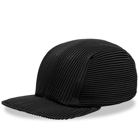 Homme Plissé Issey Miyake Pleated Cap Black END HK