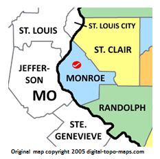 Monroe County, Illinois Genealogy • FamilySearch