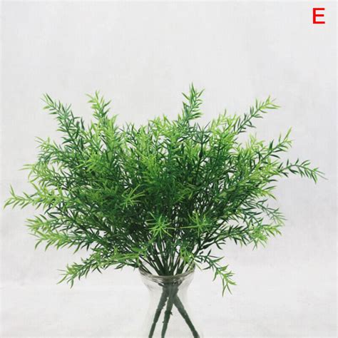 Artificial Plants Fake Leaf Foliage Bush Home Office Garden Wedding