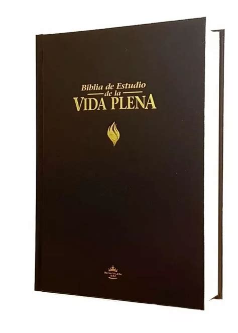 Biblia De Estudio La Vida Plena Reina Valera 1960 Piel Mebuscar Argentina