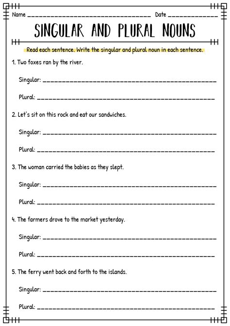 13 Plurals Vs Possessives Worksheets Free PDF At Worksheeto