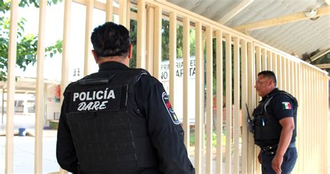 Reforzará Policía Municipal Vigilancia En Escuelas Durante Vacaciones