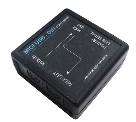 MIDI USB to DIN Converter – HobbyTronics