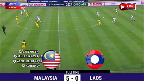 Malaysia Vs Laos Piala Aff Harimau Malaya Tampil Mengigit Di