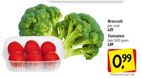 Broccoli Tomaten Folder Aanbieding Bij Jan Linders Details