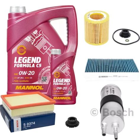 Bosch Inspection Set L Mannol Legend Formula C W Pour Bmw Er