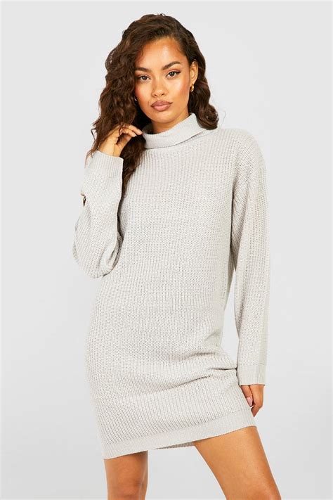 Jumper Dresses Womens Knitted Dresses Boohoo Uk