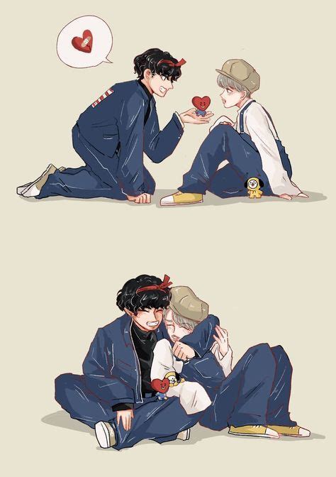 FanArts Vmin MinV Vmin Jikook Fanart Bts