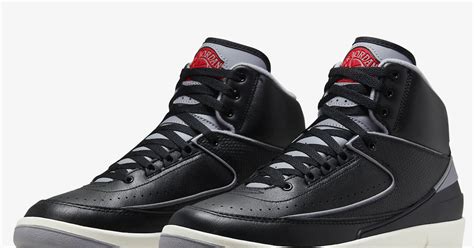 Air Jordan 2 Black Cement” Officially Revealed