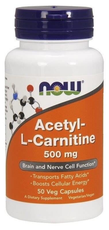 Now Acetyl L Carnitine Mg