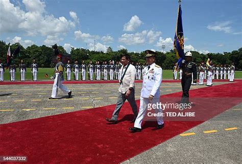 Rodrigo Duterte Sworn In As President Of The Philippines Stock Fotos