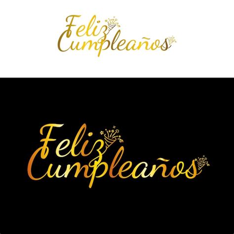 Premium Vector Happy Birthday In Spanish Feliz Cumpleanos En Espa Ol