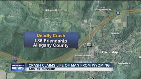 Man Killed In Allegany County Crash Youtube